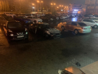 В Липецке на Катукова сгорело три автомобиля