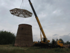 В Добровском районе реконструируют старую голландскую мельницу