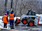 В Липецке наблюдаются трудности с расчисткой дорог от снега