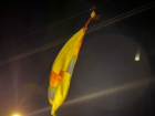 В Липецкой области воздушный шар с пассажирами повис на высоковольтной линии 