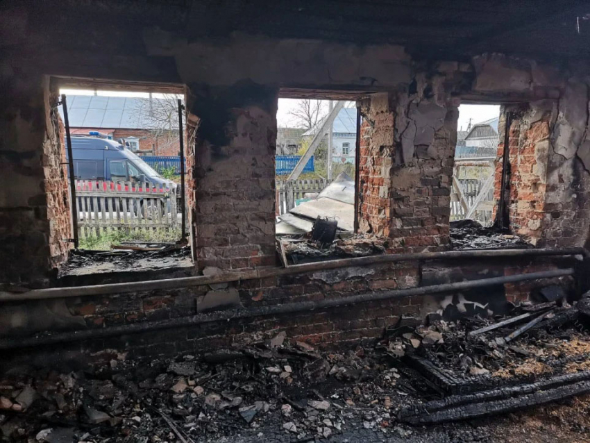 В Липецкой области в смерти младенца во время пожара обвиняется его мать 