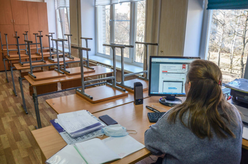 Два класса липецких школ переведены на «удалёнку»